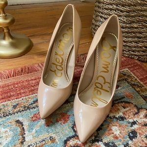 Sam Edelman DANNA POINTED TOE PATENT HEEL